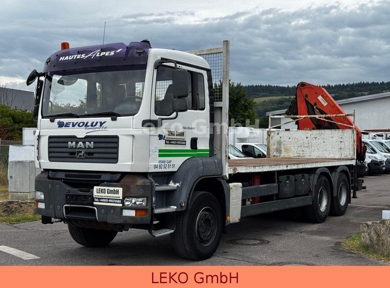MAN TGA 33.360 - Camión caja abierta, Camión grúa: foto 4 MAN TGA 33.360 - Camión caja abierta, Camión grúa: foto 4