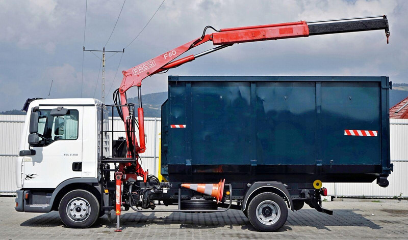 MAN TGL 7.150 + FASSI F60 * TOPZUSTAND - Camión volquete, Camión grúa: foto 5 MAN TGL 7.150 + FASSI F60 * TOPZUSTAND - Camión volquete, Camión grúa: foto 5