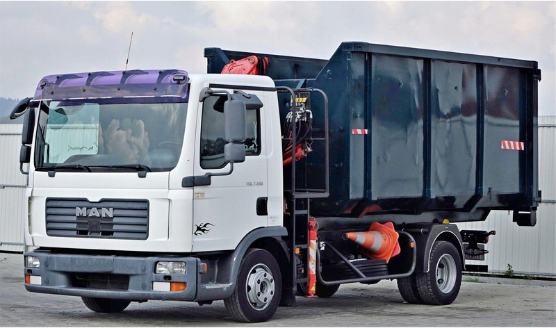MAN TGL 7.150 + FASSI F60 * TOPZUSTAND - Camión volquete, Camión grúa: foto 4 MAN TGL 7.150 + FASSI F60 * TOPZUSTAND - Camión volquete, Camión grúa: foto 4