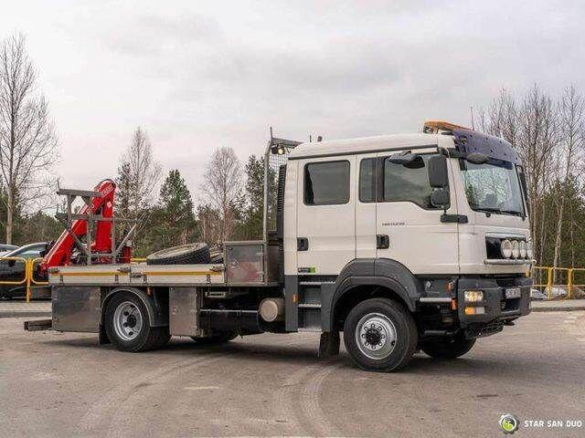MAN TGM 13.290 4x4 BI FASSI F40B22 Crane Camper - Camión caja abierta, Camión grúa: foto 4 MAN TGM 13.290 4x4 BI FASSI F40B22 Crane Camper - Camión caja abierta, Camión grúa: foto 4