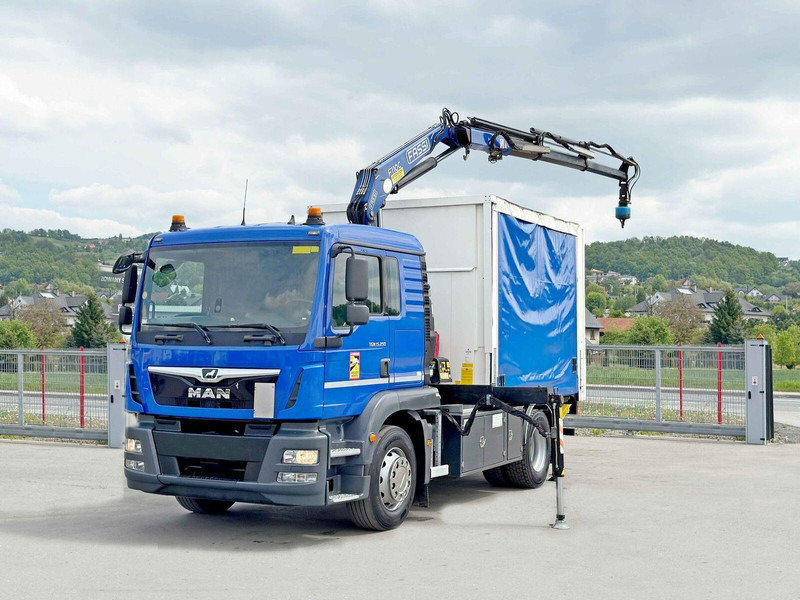 MAN TGM 15.250* FASSI F110A.0.23 * TOPZUSTAND - Camión caja cerrada: foto 2 MAN TGM 15.250* FASSI F110A.0.23 * TOPZUSTAND - Camión caja cerrada: foto 2