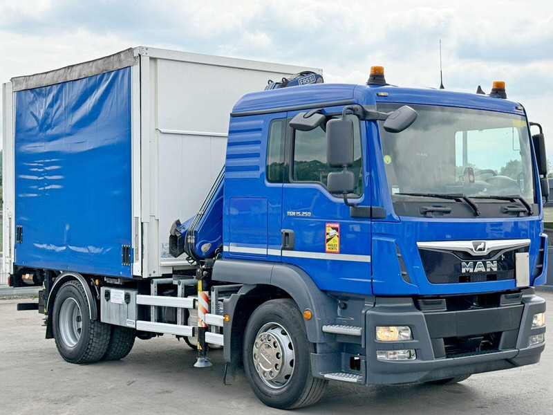 MAN TGM 15.250* FASSI F110A.0.23 * TOPZUSTAND - Camión caja cerrada: foto 3 MAN TGM 15.250* FASSI F110A.0.23 * TOPZUSTAND - Camión caja cerrada: foto 3