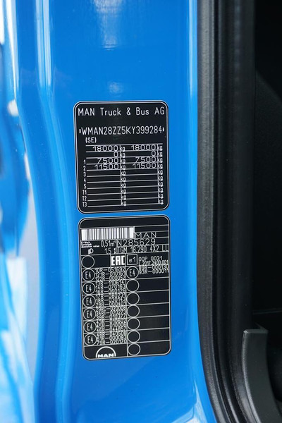 Camión caja abierta, Camión grúa MAN TGM 18.290 / SKRZYNIOWY + HDS + WINDA / PALFINGER PK 12002 /: foto 11