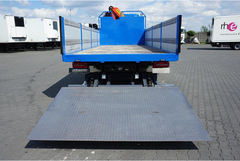 Camión caja abierta, Camión grúa MAN TGM 18.290 / SKRZYNIOWY + HDS + WINDA / PALFINGER PK 12002 /: foto 10