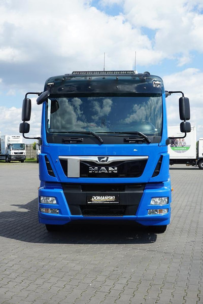 Camión caja abierta, Camión grúa MAN TGM 18.290 / SKRZYNIOWY + HDS + WINDA / PALFINGER PK 12002 /: foto 14