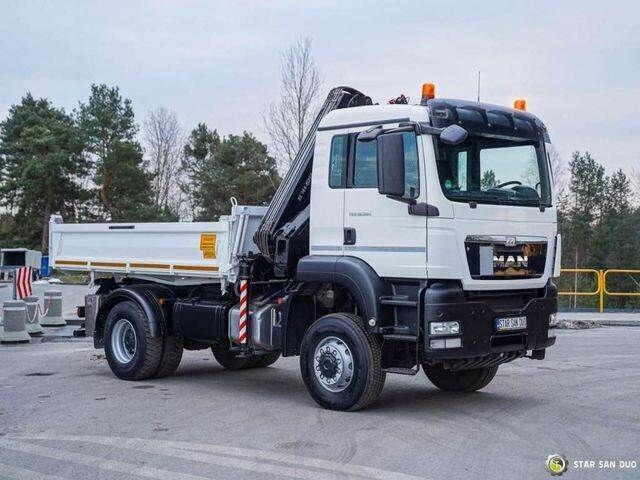 MAN TGS 18.360 4x4 HIAB 144 E-4 Crane Kipper - Camión volquete, Camión grúa: foto 2 MAN TGS 18.360 4x4 HIAB 144 E-4 Crane Kipper - Camión volquete, Camión grúa: foto 2