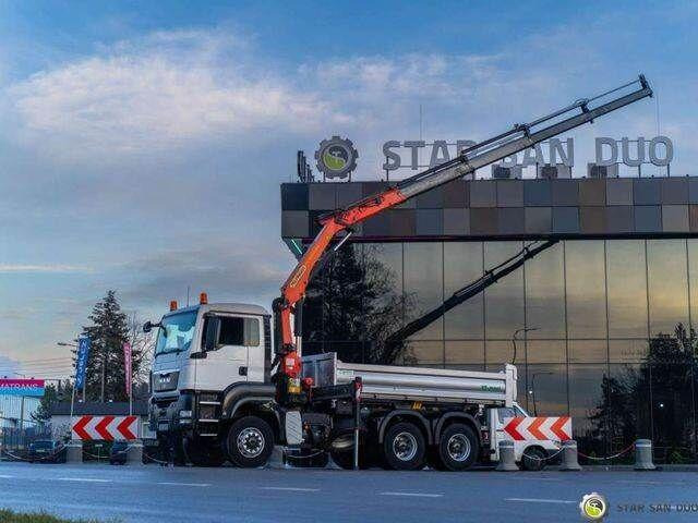 MAN TGS 26.360 6x6 PALFINGER PK 18001 EH Crane Kipe - Camión volquete, Camión grúa: foto 3 MAN TGS 26.360 6x6 PALFINGER PK 18001 EH Crane Kipe - Camión volquete, Camión grúa: foto 3