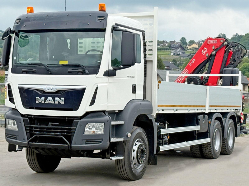 MAN TGS 26.360* FASSI F195A.2.24 / FUNK * 6x4 * TOP - Camión caja abierta, Camión grúa: foto 4 MAN TGS 26.360* FASSI F195A.2.24 / FUNK * 6x4 * TOP - Camión caja abierta, Camión grúa: foto 4
