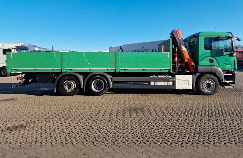 MAN TGS 26.460 6X2 Flatbed + Crane Atlas 172.3E-A4 + RC - Camión caja abierta, Camión grúa: foto 4 MAN TGS 26.460 6X2 Flatbed + Crane Atlas 172.3E-A4 + RC - Camión caja abierta, Camión grúa: foto 4