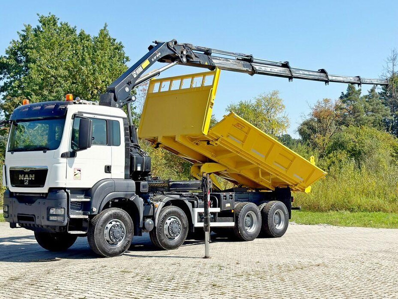 MAN TGS 32.510 * HIAB 288 EP - 5HIDUO/ FUNK * 8x8 - Camión volquete, Camión grúa: foto 3 MAN TGS 32.510 * HIAB 288 EP - 5HIDUO/ FUNK * 8x8 - Camión volquete, Camión grúa: foto 3