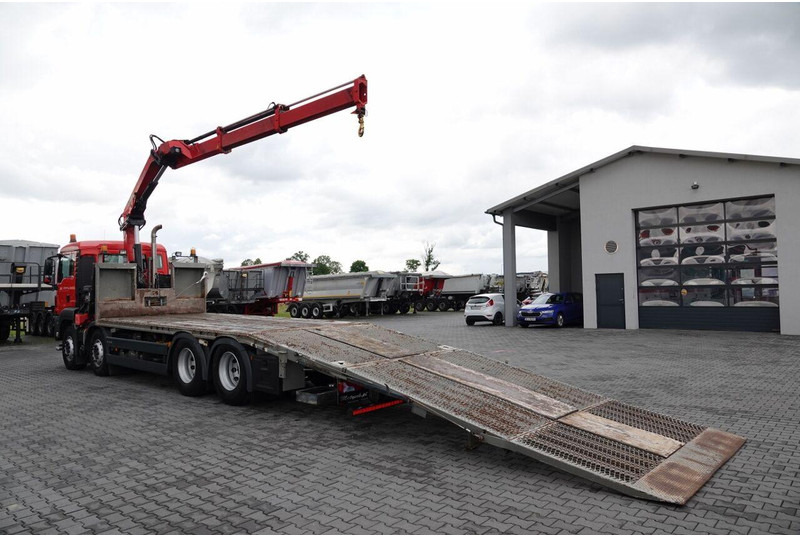 MAN TGS 35.360 / 8x2-4 / LAWETA + HDS HIAB 166 E-2 / OŚ PODNOSZONA / - Grua de remolque autos: foto 4 MAN TGS 35.360 / 8x2-4 / LAWETA + HDS HIAB 166 E-2 / OŚ PODNOSZONA / - Grua de remolque autos: foto 4