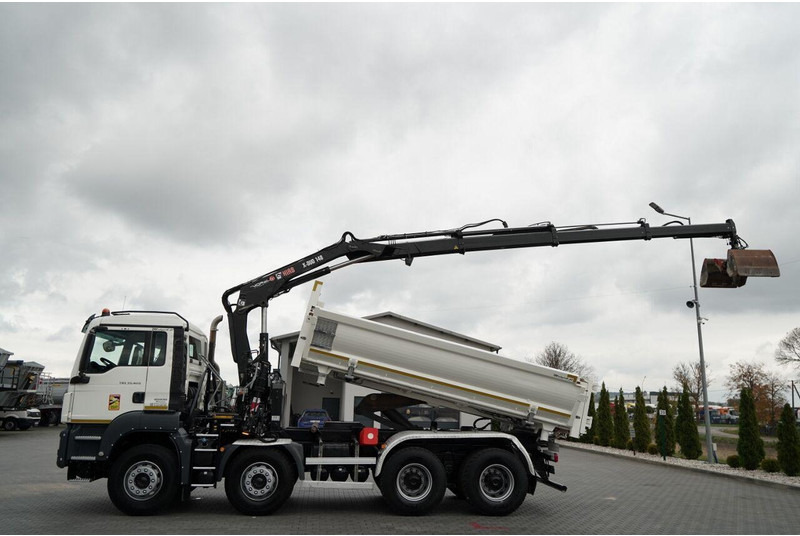 MAN TGS 35.420 / 8x4 / WYWROTKA 2 STRONNA / HYDROBURTA / BORDMATIC - Camión volquete, Camión grúa: foto 2 MAN TGS 35.420 / 8x4 / WYWROTKA 2 STRONNA / HYDROBURTA / BORDMATIC - Camión volquete, Camión grúa: foto 2