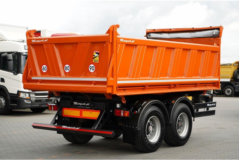 Remolque volquete Meiller WYWROTKA 3 STRONNA / PRZYCZEPA TANDEM / OŚ PODNOSZONA / SAF: foto 9