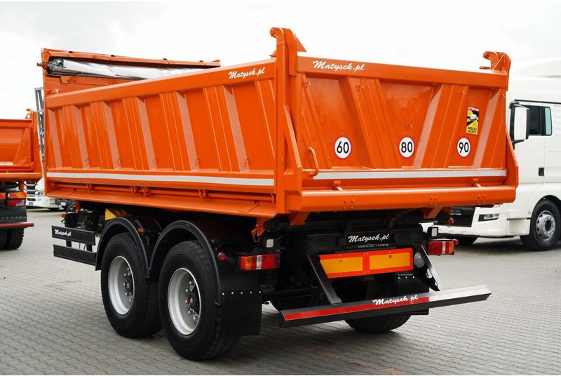 Remolque volquete Meiller WYWROTKA 3 STRONNA / PRZYCZEPA TANDEM / OŚ PODNOSZONA / SAF: foto 7