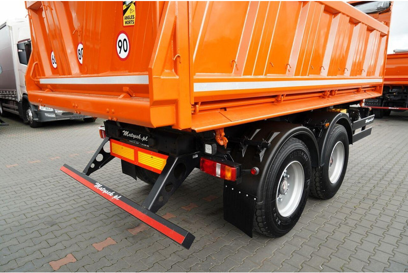 Remolque volquete Meiller WYWROTKA 3 STRONNA / PRZYCZEPA TANDEM / OŚ PODNOSZONA / SAF: foto 13