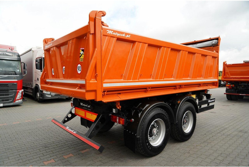 Remolque volquete Meiller WYWROTKA 3 STRONNA / PRZYCZEPA TANDEM / OŚ PODNOSZONA / SAF: foto 8