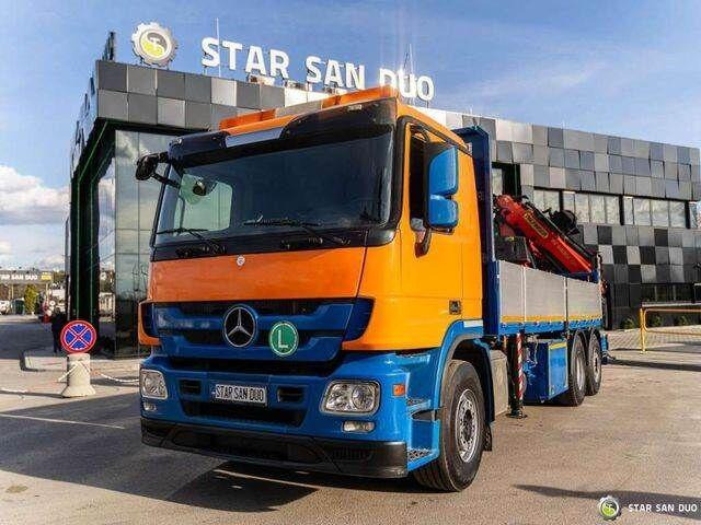 Mercedes-Benz ACTROS 2541 6x2 Palfinger PK 34002 Crane Winch - Camión caja abierta, Camión grúa: foto 5 Mercedes-Benz ACTROS 2541 6x2 Palfinger PK 34002 Crane Winch - Camión caja abierta, Camión grúa: foto 5
