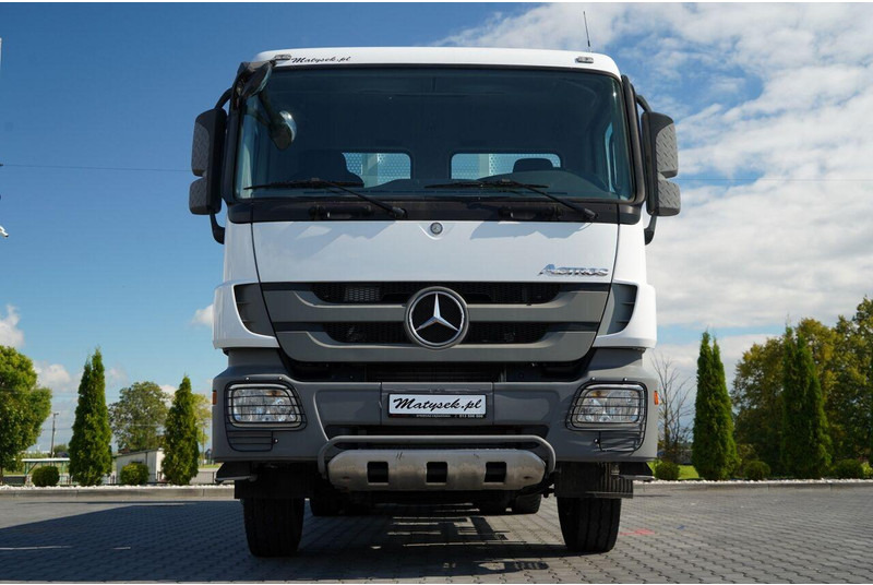 Camión caja abierta, Camión grúa Mercedes-Benz ACTROS 2636 / 6x4 / SKRZYNIOWY 6,5 M + HDS HIAB / MOCNA PODŁOGA: foto 14