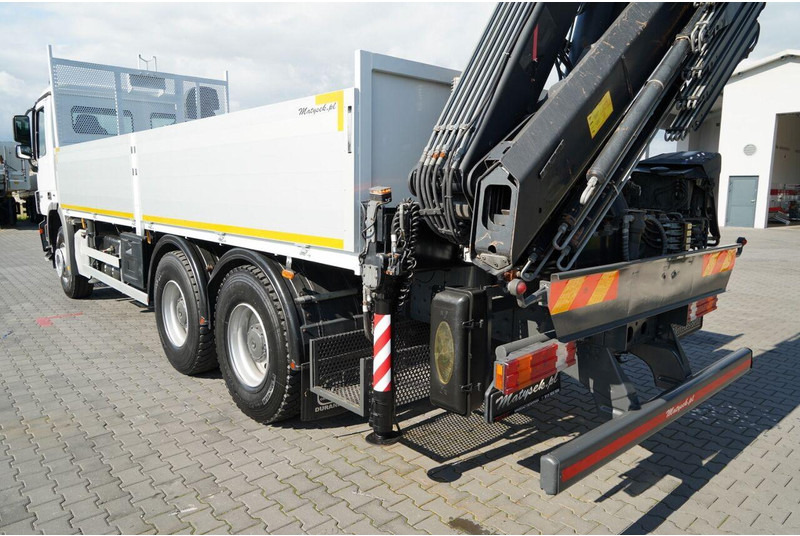 Camión caja abierta, Camión grúa Mercedes-Benz ACTROS 2636 / 6x4 / SKRZYNIOWY 6,5 M + HDS HIAB / MOCNA PODŁOGA: foto 17