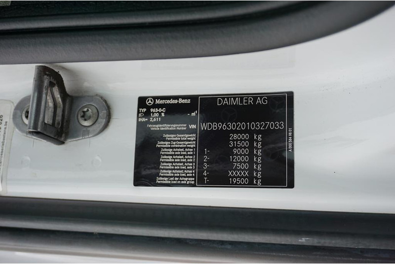 Camión caja cerrada Mercedes-Benz ACTROS / 2645 / E 6 / KONTENER + WINDA / 22 PALETY / ŁAD. 13 467: foto 11 Camión caja cerrada Mercedes-Benz ACTROS / 2645 / E 6 / KONTENER + WINDA / 22 PALETY / ŁAD. 13 467: foto 11