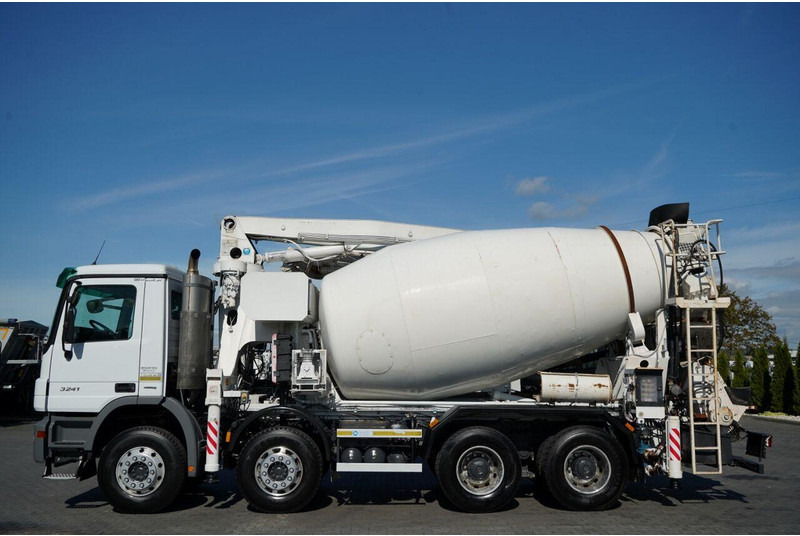 Mercedes-Benz ACTROS 3241 / POMPOGRUSZKA / 8X4 / BETONIARKA + POMPA SERMAC 3Z2 - Camión hormigonera: foto 5 Mercedes-Benz ACTROS 3241 / POMPOGRUSZKA / 8X4 / BETONIARKA + POMPA SERMAC 3Z2 - Camión hormigonera: foto 5