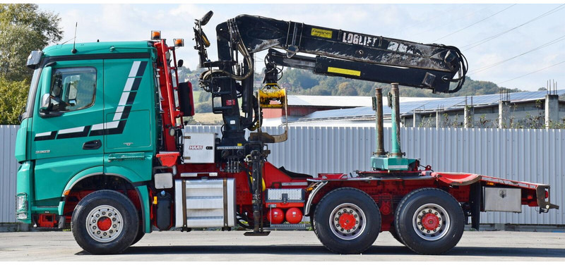 Mercedes-Benz AROCS 3363 *HOLZTRANSPORTER * LOGLIFT 251S /6x4 - Camión forestal, Camión grúa: foto 5 Mercedes-Benz AROCS 3363 *HOLZTRANSPORTER * LOGLIFT 251S /6x4 - Camión forestal, Camión grúa: foto 5