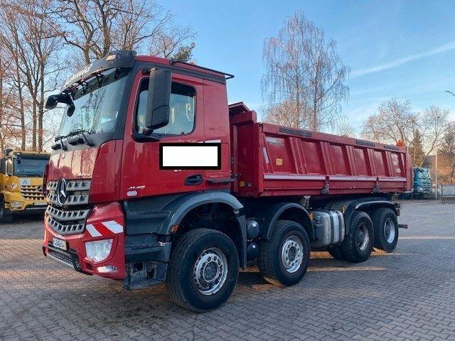 Mercedes-Benz AROCS 4148 8x4 EUR 6 KIPPER MEILLER BORDMATIK - Camión volquete: foto 1 Mercedes-Benz AROCS 4148 8x4 EUR 6 KIPPER MEILLER BORDMATIK - Camión volquete: foto 1