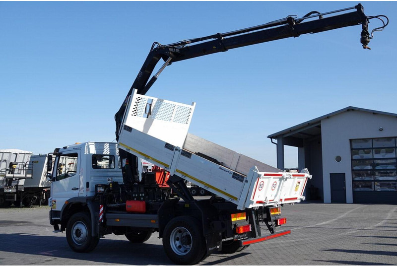 Mercedes-Benz ATEGO 16.24 / 4X4 / WYWROTKA + HDS HIAB 111 BS-2  / PILOT /  ROT - Camión volquete: foto 3 Mercedes-Benz ATEGO 16.24 / 4X4 / WYWROTKA + HDS HIAB 111 BS-2  / PILOT /  ROT - Camión volquete: foto 3