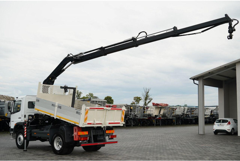 Mercedes-Benz ATEGO 1629 / 4x4 / WYWROTKA + HDS HIAB 111 B-3 / PILOT / ROTAT - Camión volquete, Camión grúa: foto 4 Mercedes-Benz ATEGO 1629 / 4x4 / WYWROTKA + HDS HIAB 111 B-3 / PILOT / ROTAT - Camión volquete, Camión grúa: foto 4