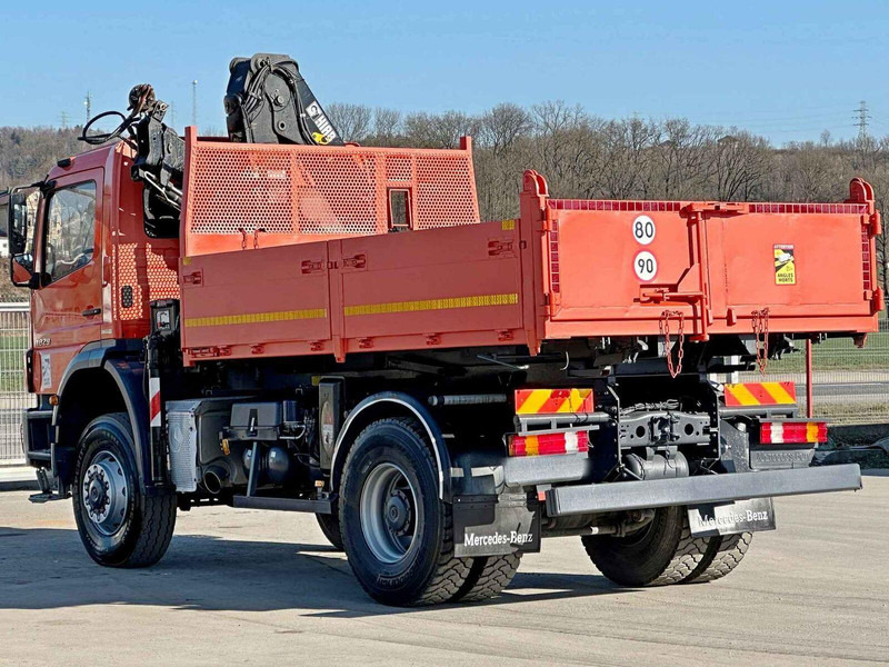 Mercedes-Benz AXOR 1829 * HIAB 1111 HIDUO + FUNK * TOP * 4x4 - Camión volquete, Camión grúa: foto 5 Mercedes-Benz AXOR 1829 * HIAB 1111 HIDUO + FUNK * TOP * 4x4 - Camión volquete, Camión grúa: foto 5