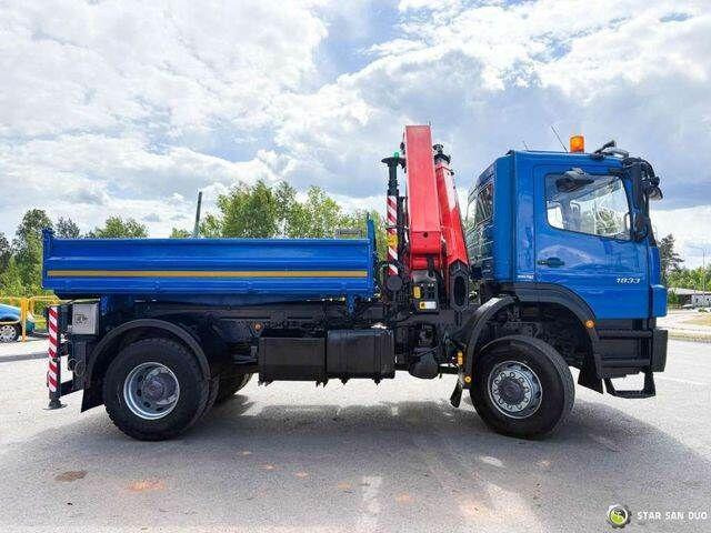 Camión volquete, Camión grúa Mercedes-Benz AXOR 1833 4x4 Palfinger PK 22002 EH Crane Winch: foto 9