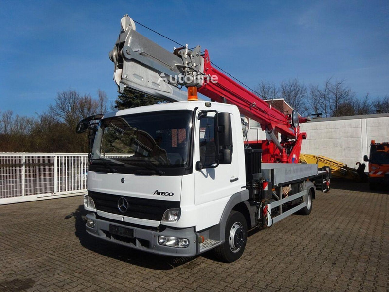 Mercedes-Benz Atego 818 - Camión caja abierta, Camión grúa: foto 1 Mercedes-Benz Atego 818 - Camión caja abierta, Camión grúa: foto 1