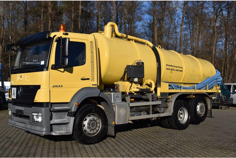 Mercedes-Benz Axor 2533 - Vacuum truck - Limpieza de alcantarillado: foto 1 Mercedes-Benz Axor 2533 - Vacuum truck - Limpieza de alcantarillado: foto 1