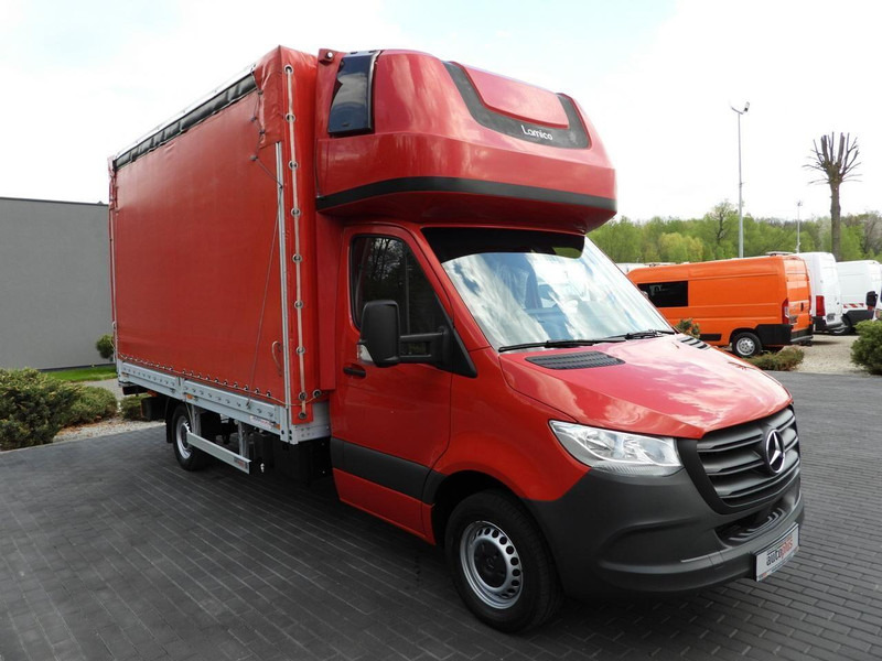 Mercedes-Benz SPRINTER 316  8 PALET PLANDEKA WINDA TEMPOMAT KLIMATYZACJA  160K - Furgoneta con lona: foto 4 Mercedes-Benz SPRINTER 316  8 PALET PLANDEKA WINDA TEMPOMAT KLIMATYZACJA  160K - Furgoneta con lona: foto 4