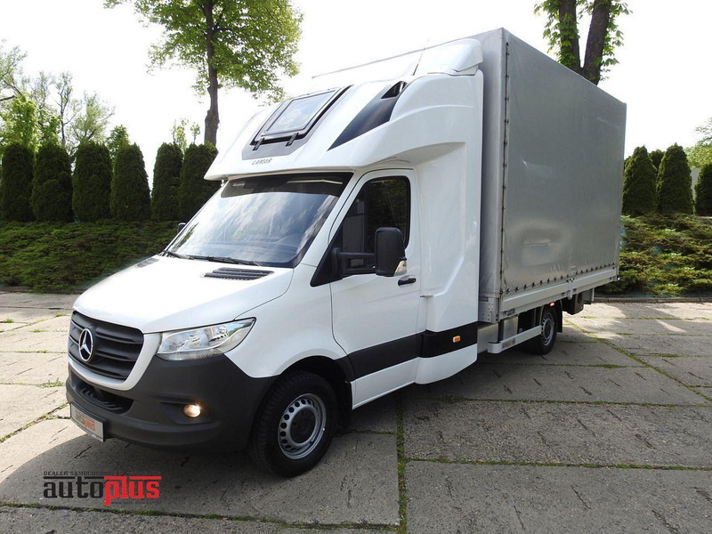 Mercedes-Benz SPRINTER 316 PLANDEKA 10 PALET WEBASTO KLIMATYZACJA TEMPOMAT 16 - Furgoneta con lona: foto 1 Mercedes-Benz SPRINTER 316 PLANDEKA 10 PALET WEBASTO KLIMATYZACJA TEMPOMAT 16 - Furgoneta con lona: foto 1