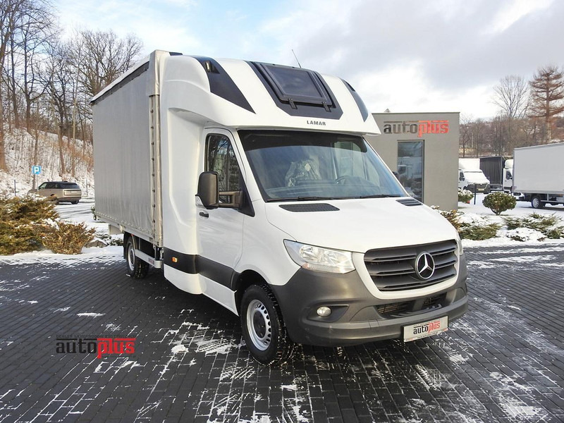 Mercedes-Benz SPRINTER 316 PLANDEKA 8 PALET WEBASTO TEMPOMAT KLIMATYZACJA  160 - Furgoneta con lona: foto 1 Mercedes-Benz SPRINTER 316 PLANDEKA 8 PALET WEBASTO TEMPOMAT KLIMATYZACJA  160 - Furgoneta con lona: foto 1