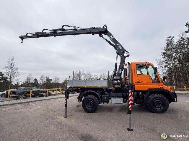 Mercedes-Benz UNIMOG U300 4x4 HIAB 122 D-3 CRANE - Camión volquete, Camión grúa: foto 4 Mercedes-Benz UNIMOG U300 4x4 HIAB 122 D-3 CRANE - Camión volquete, Camión grúa: foto 4