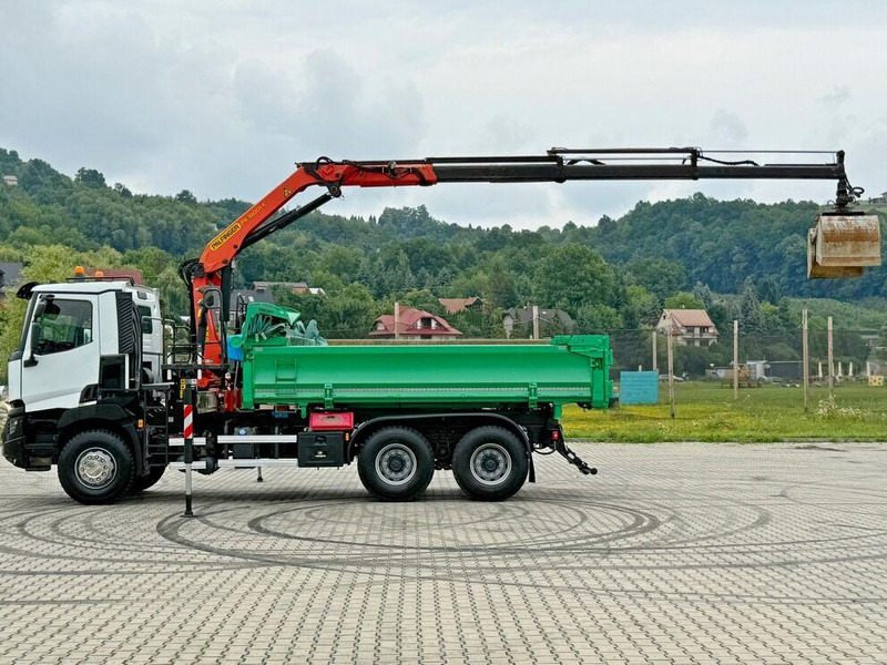 Camión volquete, Camión grúa Renault C 430 *KIPPER 5,10 m + PK 16001 - K B* 6x4: foto 6 Camión volquete, Camión grúa Renault C 430 *KIPPER 5,10 m + PK 16001 - K B* 6x4: foto 6