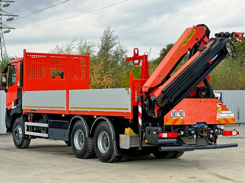 Camión caja abierta, Camión grúa Renault C430 * PALFINGER PK 18002 - EHC + FUNK/ 6x4: foto 8 Camión caja abierta, Camión grúa Renault C430 * PALFINGER PK 18002 - EHC + FUNK/ 6x4: foto 8