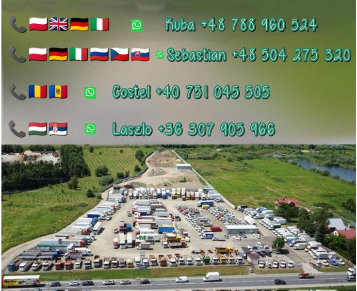 Camión multibasculante, Camión grúa Renault C520 * ABROLLKIPPER 4,80 m * KESLA * 6x4!: foto 13