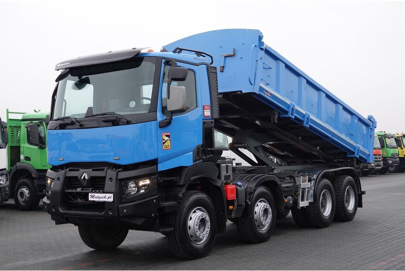 Renault K 460 / 8x4 / WYWROTKA / HYDROBURTA / BORDMATIC / EURO 6 - Camión volquete: foto 1 Renault K 460 / 8x4 / WYWROTKA / HYDROBURTA / BORDMATIC / EURO 6 - Camión volquete: foto 1