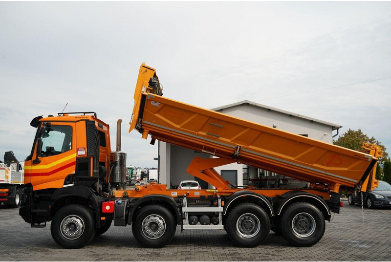 Renault K 480 / 8x4 / WYWROTKA DWUSTRONNA / HYDROBURTA / KLAPODRZWI  / S - Camión volquete: foto 3 Renault K 480 / 8x4 / WYWROTKA DWUSTRONNA / HYDROBURTA / KLAPODRZWI  / S - Camión volquete: foto 3