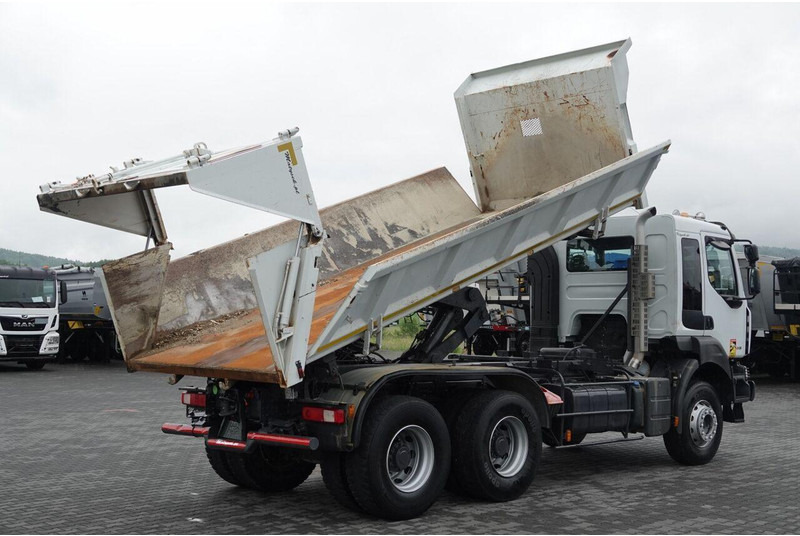 Renault KERAX 410 / 6x4 / WYWROTKA 3- STRONNA / 2X HYDROBURTA / HYDROK - Camión volquete: foto 3 Renault KERAX 410 / 6x4 / WYWROTKA 3- STRONNA / 2X HYDROBURTA / HYDROK - Camión volquete: foto 3