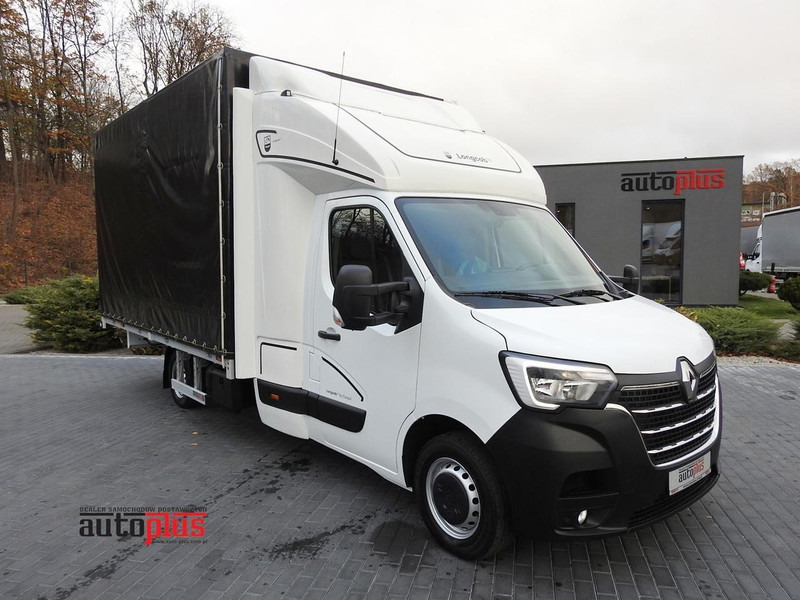 Renault MASTER PLANDEKA 10 PALET WEBASTO TEMPOMAT KLIMATYZACJA LEDY PNEU - Furgoneta con lona: foto 1 Renault MASTER PLANDEKA 10 PALET WEBASTO TEMPOMAT KLIMATYZACJA LEDY PNEU - Furgoneta con lona: foto 1