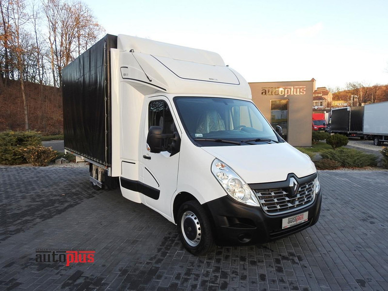 Renault MASTER PLANDEKA 10 PALET WEBASTO TEMPOMAT KLIMATYZACJA PNEUMATYK - Furgoneta con lona: foto 1 Renault MASTER PLANDEKA 10 PALET WEBASTO TEMPOMAT KLIMATYZACJA PNEUMATYK - Furgoneta con lona: foto 1