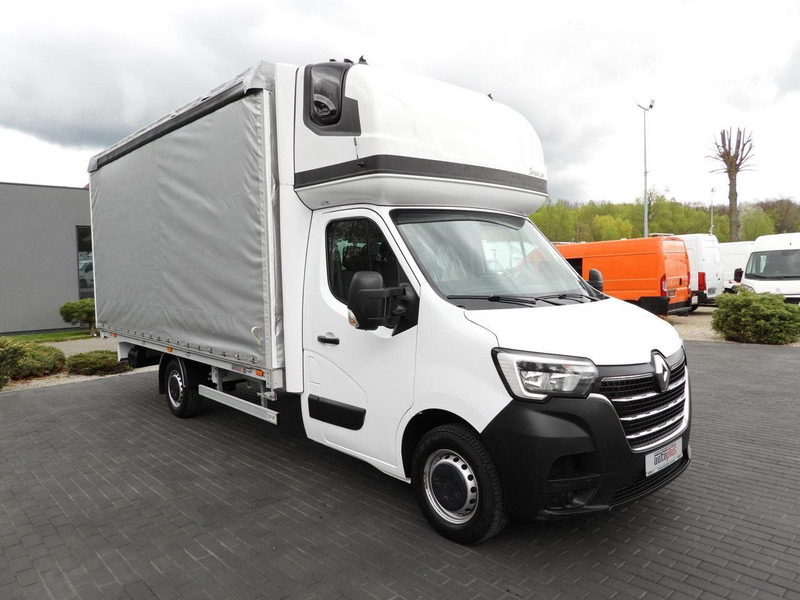 Renault MASTER PLANDEKA 10 PALET WEBASTO TEMPOMAT LEDY PNEUMATYKA KLIMA - Furgoneta con lona: foto 4 Renault MASTER PLANDEKA 10 PALET WEBASTO TEMPOMAT LEDY PNEUMATYKA KLIMA - Furgoneta con lona: foto 4