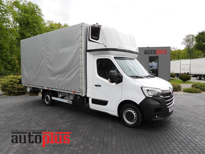 Renault MASTER PLANDEKA 10 PALET WEBASTO TEMPOMAT LEDY PNEUMATYKA KLIMA - Furgoneta con lona: foto 1 Renault MASTER PLANDEKA 10 PALET WEBASTO TEMPOMAT LEDY PNEUMATYKA KLIMA - Furgoneta con lona: foto 1