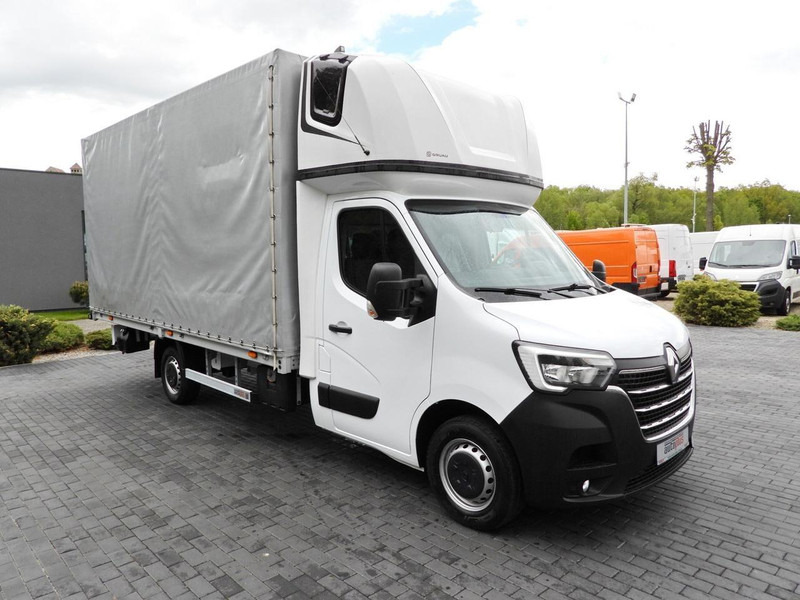Renault MASTER PLANDEKA 10 PALET WEBASTO TEMPOMAT LEDY PNEUMATYKA KLIMA - Furgoneta con lona: foto 4 Renault MASTER PLANDEKA 10 PALET WEBASTO TEMPOMAT LEDY PNEUMATYKA KLIMA - Furgoneta con lona: foto 4