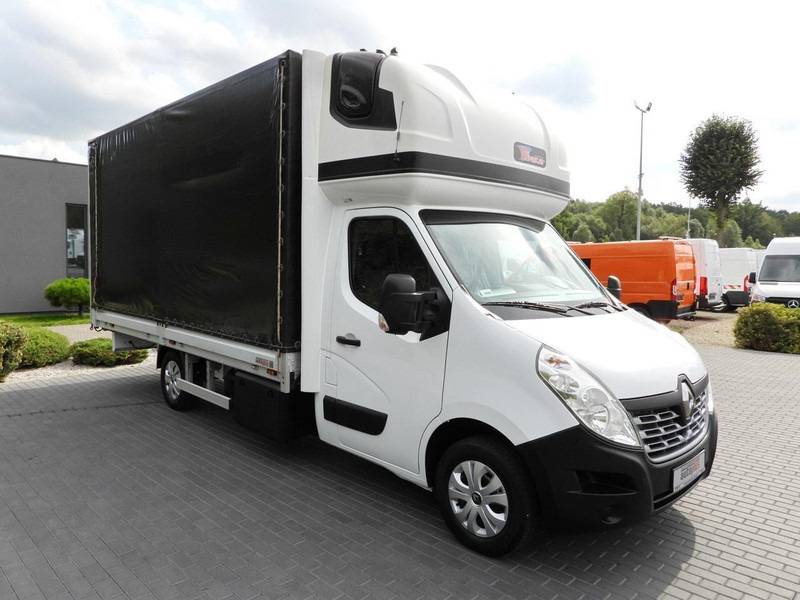 Renault MASTER PLANDEKA 10 PALET WEBASTO TEMPOMAT PNEUMATYKA KLIMATYZACJ - Furgoneta con lona: foto 4 Renault MASTER PLANDEKA 10 PALET WEBASTO TEMPOMAT PNEUMATYKA KLIMATYZACJ - Furgoneta con lona: foto 4