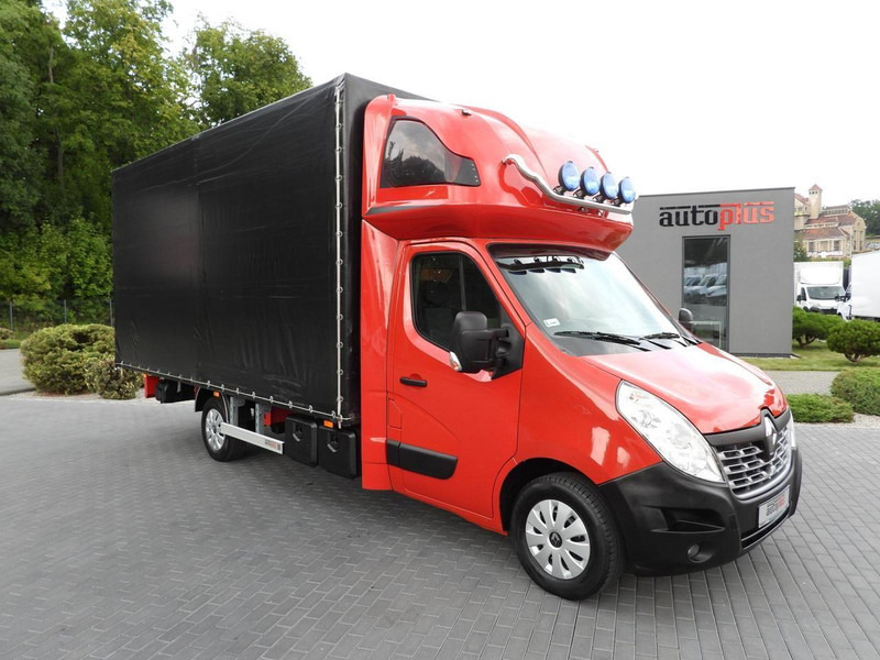 Renault MASTER PLANDEKA 10 PALET WEBASTO TEMPOMAT PNEUMATYKA KLIMATYZACJ - Furgoneta con lona: foto 4 Renault MASTER PLANDEKA 10 PALET WEBASTO TEMPOMAT PNEUMATYKA KLIMATYZACJ - Furgoneta con lona: foto 4